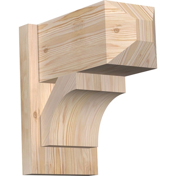 Ekena Millwork Westlake Craftsman Smooth Outlooker, Douglas Fir, 7 1/2"W x 14"D x 14"H OUT08X14X14WTL04SDF - main